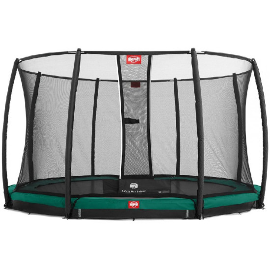 Купить Батут  Berg InGround Favorit 14 ft 430 Green + сетка Deluxe InGround в Киеве - фото №1